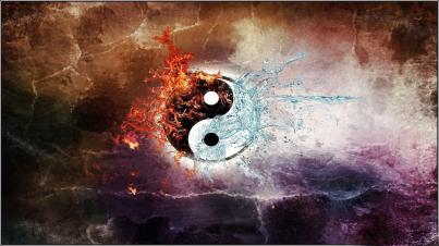 Yin Yang cosmique pour Zénon